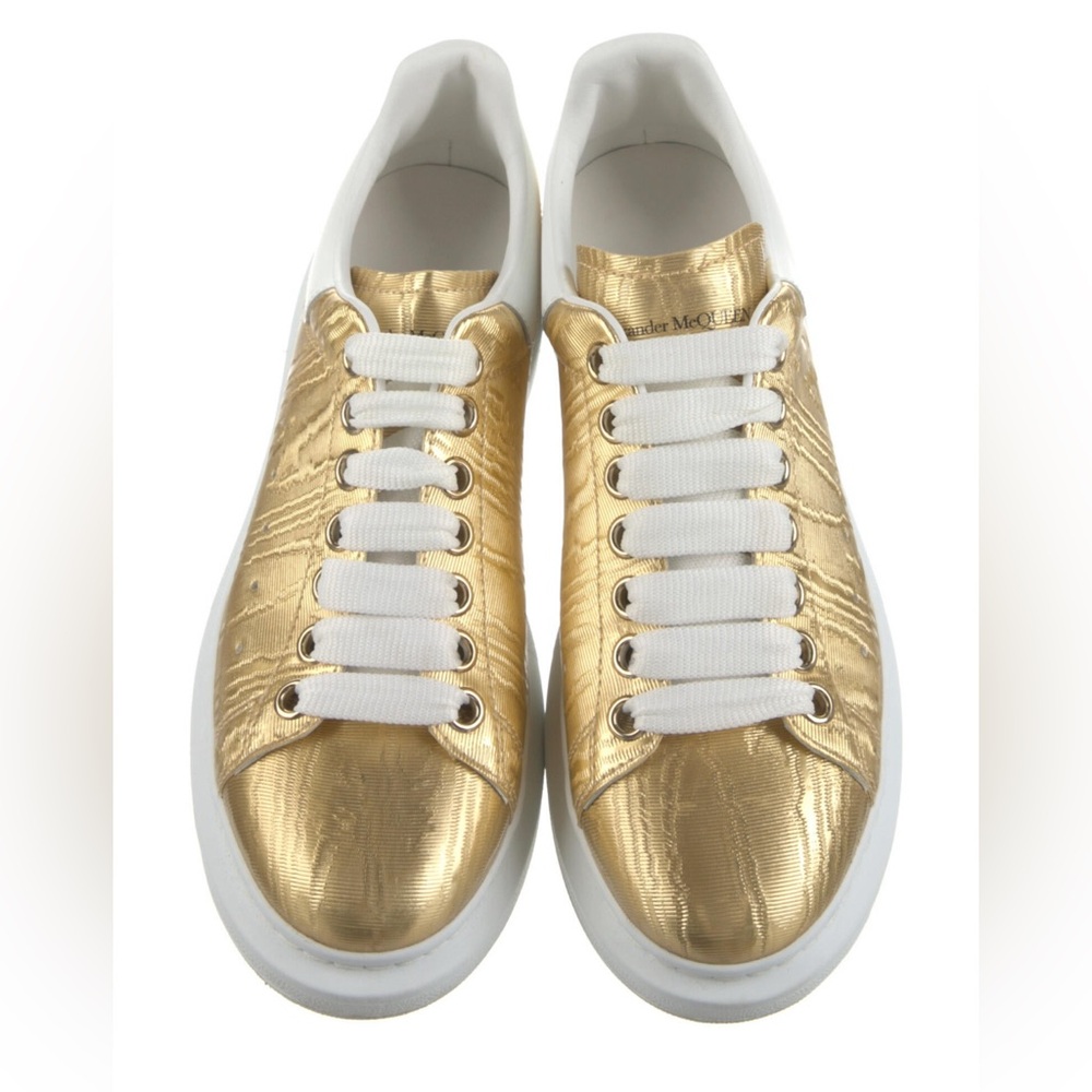 Alexander McQueen Gold Women's Sneakers